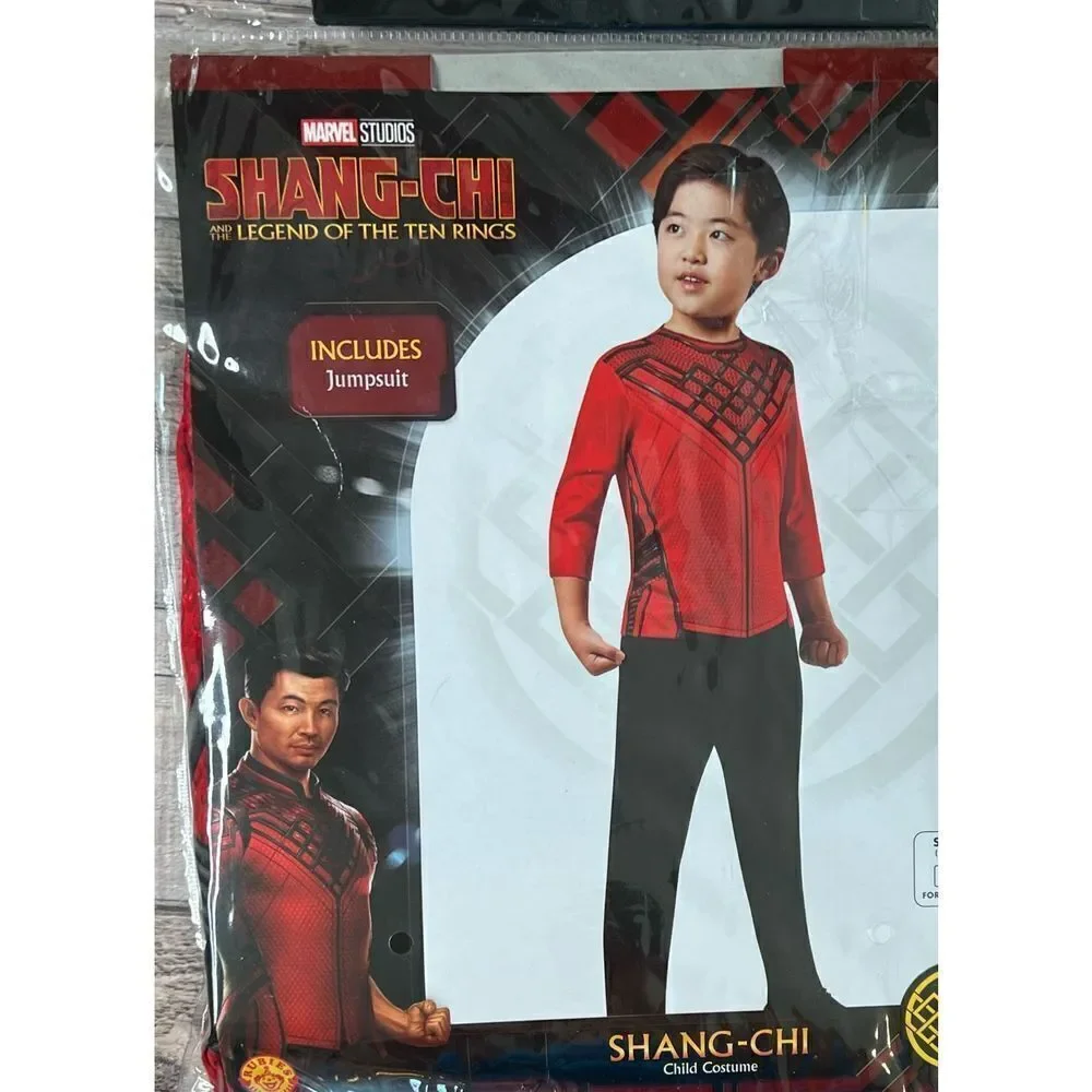 Marvel Legend of the Ten Rings Shang-Chi Halloween Costume‎ Boys Small 4-6 NWT